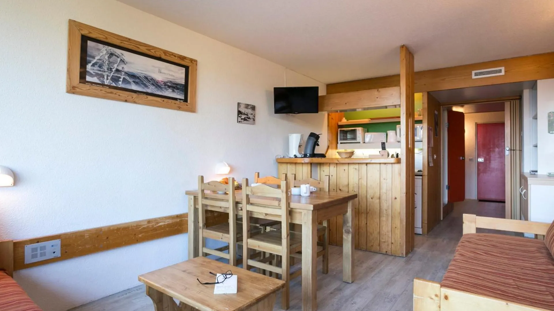 Apartment Studio Cosy, Ski Aux Pieds, Balcon, 5 Pers - Fr-1-346-480 Les Arcs  France