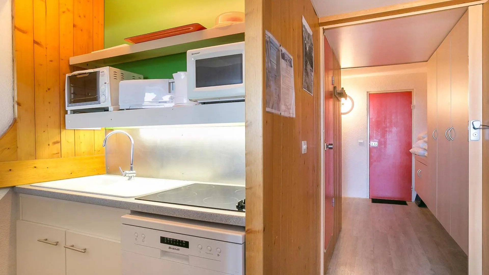 Studio Cosy, Ski Aux Pieds, Balcon, 5 Pers - Fr-1-346-480 Les Arcs  Apartment
